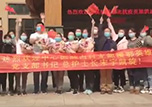 本溪市中心医院驰援武汉抗议英雄凯旋